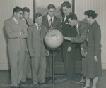 Bridgewater College, Portrait of the International Relations Club, circa 1950 by Bridgewater College