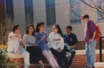 Bridgewater College, International students, possibly International Club members or officers, early 1990s by Bridgewater College