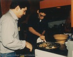 Bridgewater College, Spanish students Carlos Reyes and Alfonso de la Fuente Garrigosa, circa 1992 by Bridgewater College