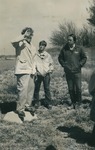Bridgewater College, David Wingate, Ed Knopick and Dr L. Michael Hill on a Bermuda study tour, 1979 by Bridgewater College