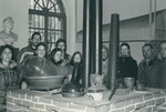Bridgewater College, Dr. John Martin and class at the West German lab of Justus Liebig, 1979 by Bridgewater College