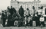 Bridgewater College, Group portrait of an Interterm class in Europe, 1983 by Bridgewater College