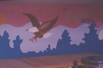 Bridgewater College, Photograph of the eagle mural by Matt Weaver in the Eagle's Nest in the Kline Campus Center, 1995 by Bridgewater College