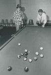 Bridgewater College, Students playing pool in the Kline Campus Center, 1980 by Bridgewater College