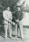Bridgewater College, Photograph of Dan Layman and Alvin Conner in costume, circa 1947 by Bridgewater College