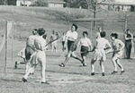 Bridgewater College, Joe Powell (photographer), Women's lacrosse game, circa 1968 by Joe Powell