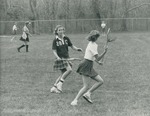 Bridgewater College, Lacrosse action photograph, Spring 1984 by Bridgewater College