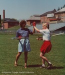 Bridgewater College, Coach Jean Willi and lacrosse player Nicki Keeney, 23 April 1994 by Bridgewater College