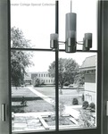 Bridgewater College, Alexander Mack Memorial Library from Cole Hall, undated by Bridgewater College