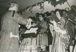Bridgewater College, The choir at the Colonial Madrigal Dinner, 1975 by Bridgewater College