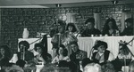 Bridgewater College, The jester and court members at Madrigal Dinner, 1992