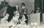 Bridgewater College, Costumed students at Madrigal Dinner, 1979