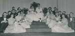 Bridgewater College, Portrait of the May Court, 1951 by Bridgewater College