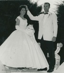 Bridgewater College, Sue Burkholder and Travis Brown as the May Queen and May King, 1960 by Bridgewater College