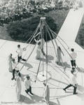 Bridgewater College, Dan Legge (photographer), Photo of the maypole dance, 1969