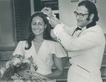 Bridgewater College, Portrait of May Queen Tamyra Beckner and May King Joseph A. Yamine, 1975