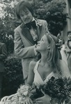 Bridgewater College, Chip Studwell crowning May Queen Weber Taylor, 1977
