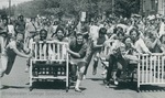 Bridgewater College, May Day bed races, circa 1981 by Bridgewater College