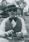 Bridgewater College, Professor Ralph MacPhail Jr. performing magic at May Day, 1983 by Bridgewater College