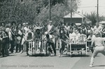 Bridgewater College, May Day bed racing, undated by Bridgewater College