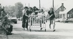 Bridgewater College May Day bed racing, undated by Bridgewater College