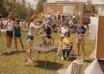 Bridgewater College, A student playing a game at the May Day festival, undated by Bridgewater College