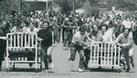 Bridgewater College, May Day bed races, 1981