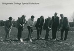 Bridgewater College, Science faculty break ground at the Groundbreaking for the Science Center, 8 April 1994 by Bridgewater College