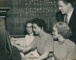 Bridgewater College, Students with music professors A. Olivia Cool and Galen L Stinebaugh, 1950s by Bridgewater College