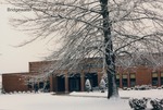 Bridgewater College, Nininger Hall in snow, February 1986 by Bridgewater College