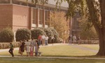 Bridgewater College, Snapshot of people outside the Kline Campus Center on Parents' Day, circa 1982 by Bridgewater College
