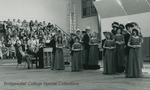 Bridgewater College, Chorale performing on Parents' Day, 1982 by Bridgewater College