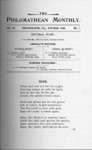 Philomathean Monthly Volume 9 (1904-1905)