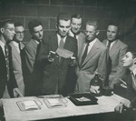 Bridgewater College, Group portrait of the Photography Club, 1954 by Bridgewater College