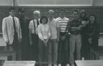 Bridgewater College, Group portrait of the Physics Club, 1990 by Bridgewater College