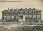 Bridgewater College, Rebecca Hall with a boardwalk in front, circa 1930 by Bridgewater College