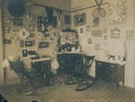 Bridgewater College, student's room, circa 1906 by Bridgewater College