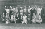Bridgewater College, Group portrait of the Class of 1930 and spouses in reunion, 1960 by Bridgewater College