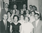 Bridgewater College, Group portrait of the Class of 1938 in reunion, 1958