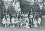 Bridgewater College, Group portrait of the Class of 1939 in reunion, 30 May 1964