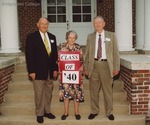 Bridgewater College, Group portrait of three members of the Class of 1940, May 2000