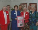 Bridgewater College, Group portrait of the Class of 1945 in reunion on Alumni Weekend, 16 April 2005 by Bridgewater College