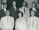 Bridgewater College, Group portrait of some members of the Class of 1948 in reunion, 1958 by Bridgewater College
