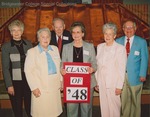 Bridgewater College, Group portrait of members of the Class of 1948 in reunion, 12 April 2003 by Bridgewater College