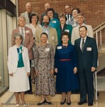 Bridgewater College, Group portrait of the Class of 1955 in reunion, undated by Bridgewater College