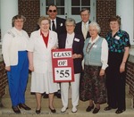 Bridgewater College, Group portrait of the Class of 1955 in reunion, May 2000 by Bridgewater College