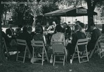 Bridgewater College, Class of 1958 in reunion on the campus mall, undated by Bridgewater College