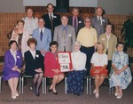 Bridgewater College, Group portrait of the Class of 1958 in reunion, 9 May 1998