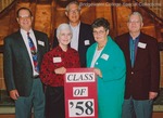 Bridgewater College, Group portrait of the Class of 1958 in reunion, 12 April 2003 by Bridgewater College