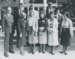 Bridgewater College, Group portrait of the Class of 1962 in reunion, 1982 by Bridgewater College